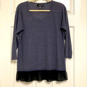 August Silk Sparkle Top